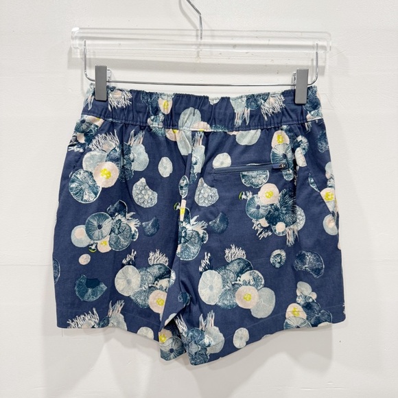 The North Face Class V Shorts Blue Printed Size Small Outdoor Hiking Camping - Picture 2 of 6